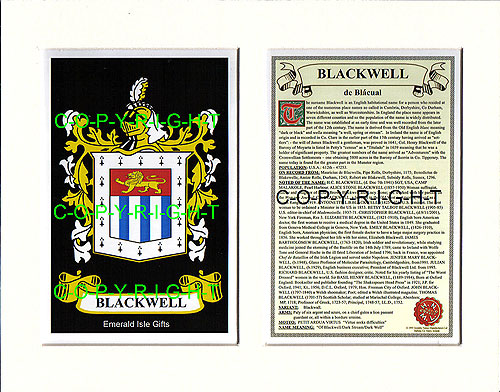 Blackwell+family+history