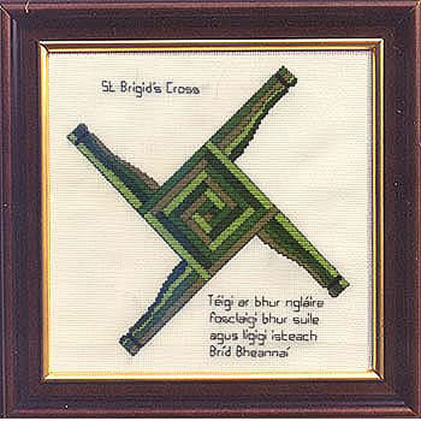 The Irish Collection - St Brigid's Cross & Blessing Cross Stitch