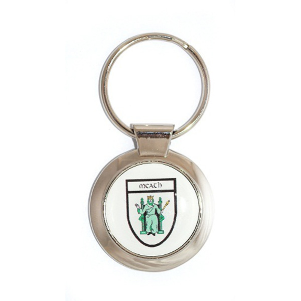 Souvenir Keyrings - County MEATH Coat of Arms Metal Irish KEYRING Eire