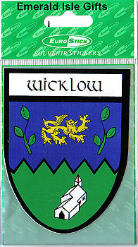 Wicklow County Car Sticker