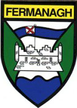 Fermanagh County Embroidered Badge