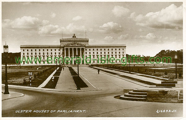 Antrim - Belfast - Stormont Parliament b/w