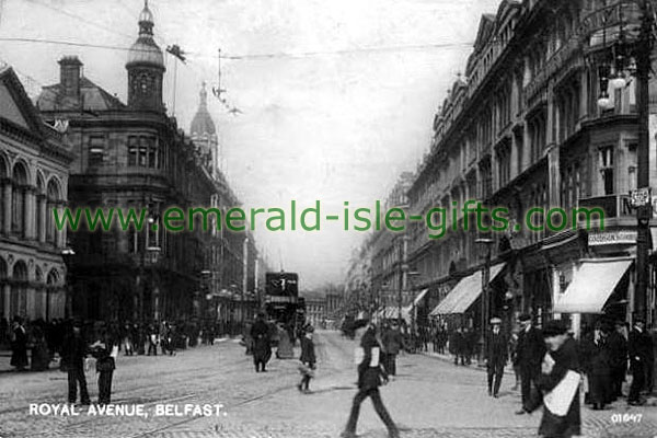 Belfast - Royal Avenue - busy day