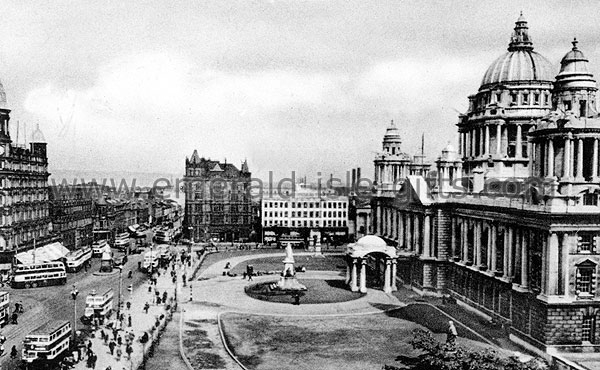 Belfast - Donegall Square circa 1940