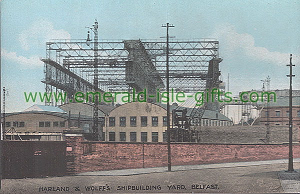 Belfast - Harland and Wolff - Shipbuilding Yard