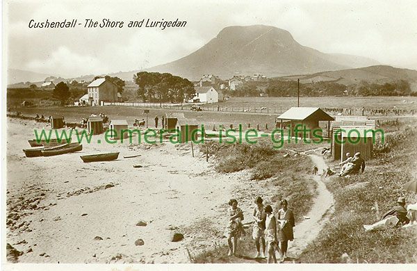 Antrim - Cushendall - The Shore and Lurigedan