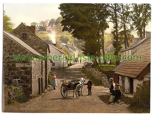 Antrim - Glenoe Village - in an old