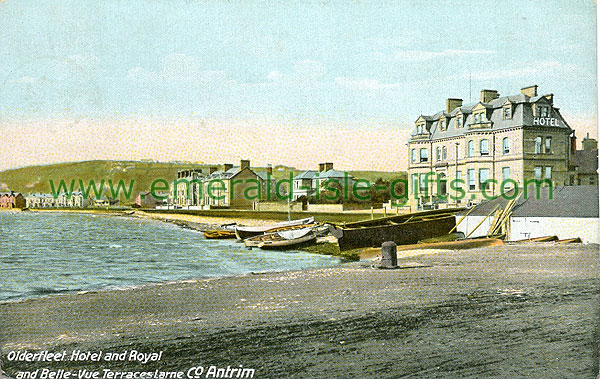 Antrim - Larne - Olderfleet Hotel & Bellevue Terraces