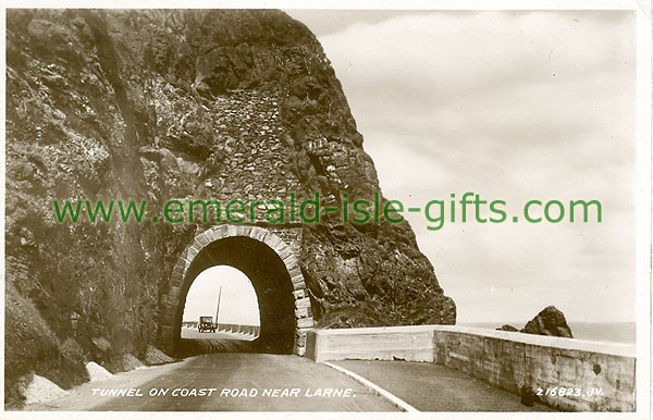 Antrim - Larne - Tunnel on Coast Road