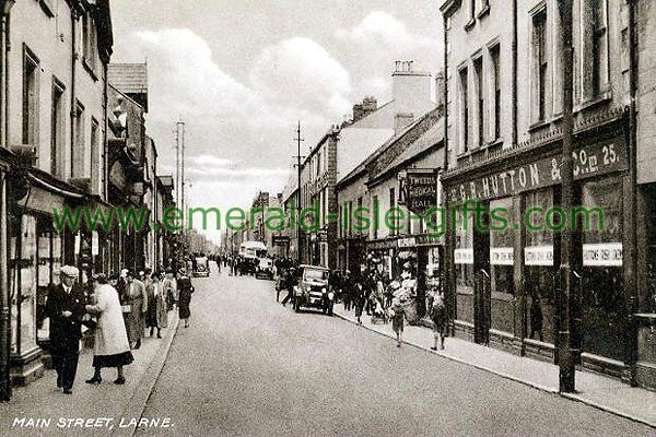 Antrim - Larne - Main St circa 1930