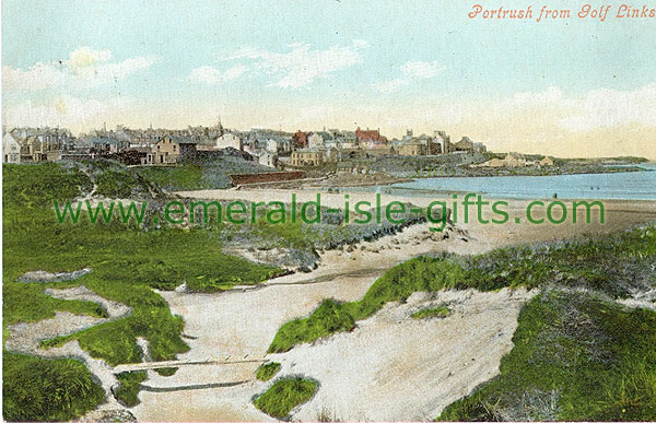 Antrim - Portrush - Portrush from the Golf Links