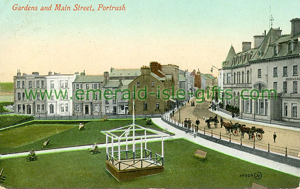 Antrim - Portrush - Gardens & Main Stree