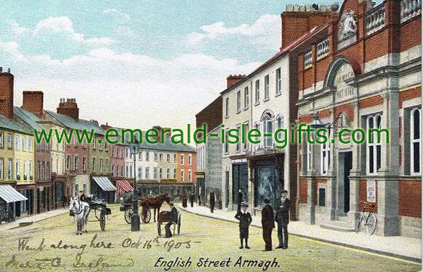 Armagh Town - English St - old photo