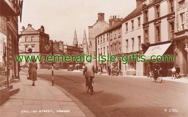 Armagh Town - great old b/w photo