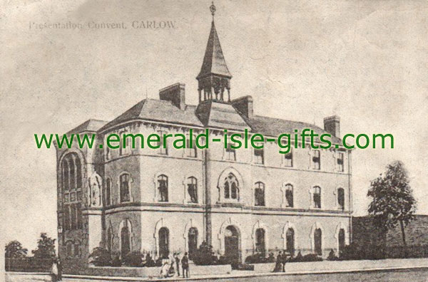 Carlow Town - Presentation Convent b/w photo