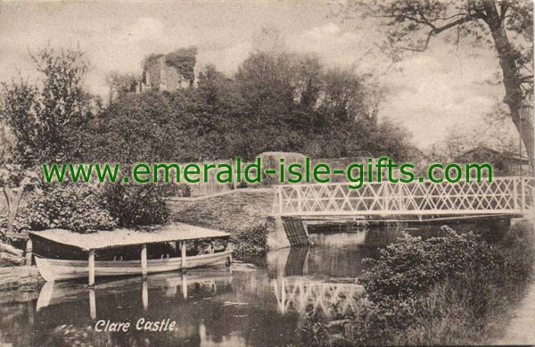 Clare - Castle - old b/w photo