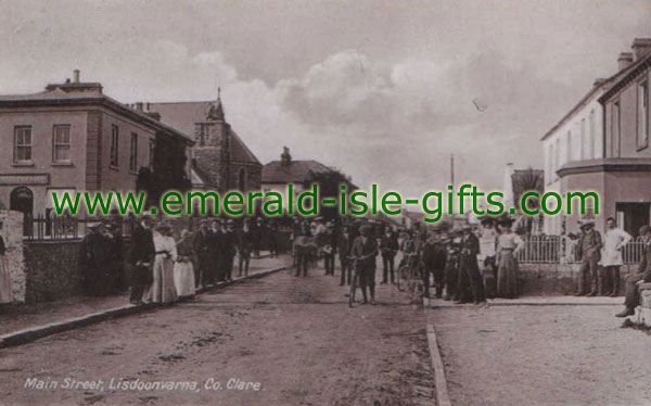 Clare - Lisdoonvarna - old Irish photo