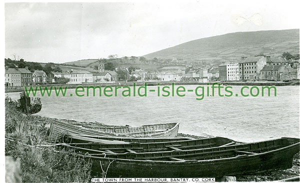 Cork - Bantry - The Town from the Harbour