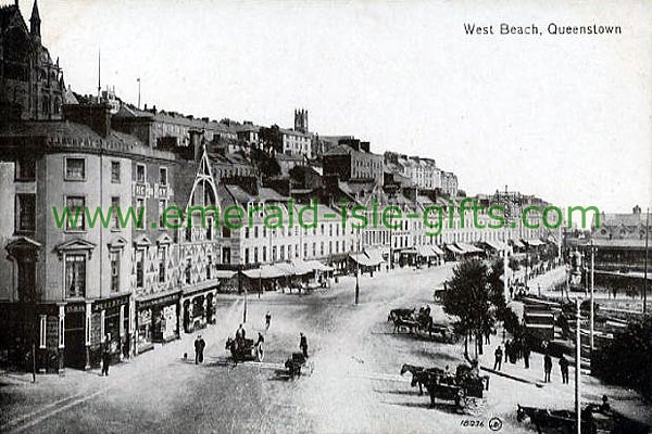 Cork - b/w West Beach old Irish photo