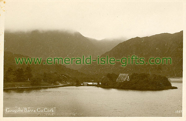 Cork - Gougane Barra - Lake and Church