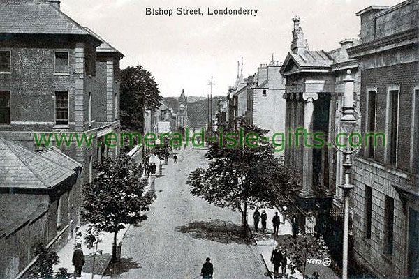 Derry - City - Bishop Street b/w