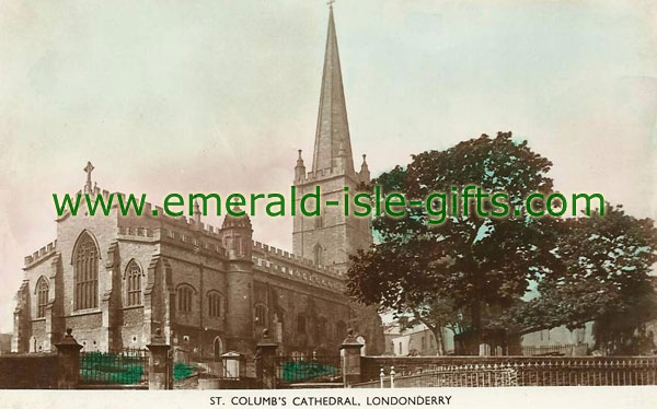 Derry City - Cathedral - old photo