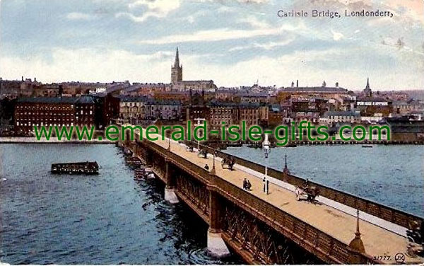 Derry City - Carlisle Bridge over Foyle