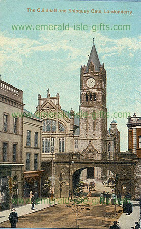 Derry City - The Guildhall & Shipquay Gate