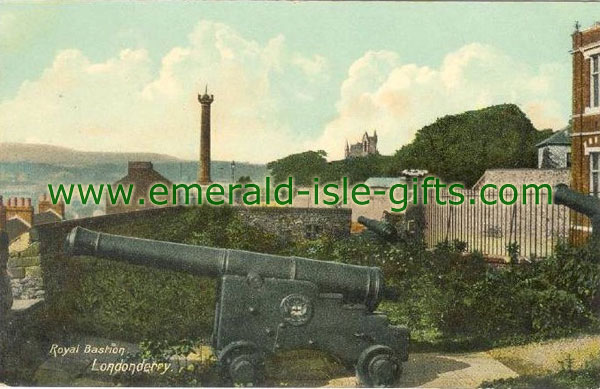 Derry City - Royal Bastion - The Cannon