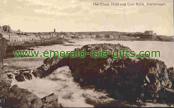 Derry - Portstewart - Clunk Hole - old image