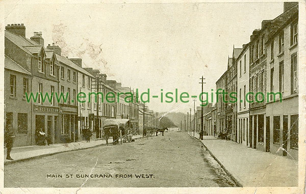 Donegal - Buncrana - Main St from West