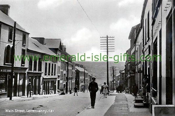 Donegal - Letterkenny - Main St old image