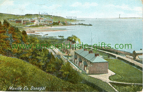 Donegal - Moville - Town view