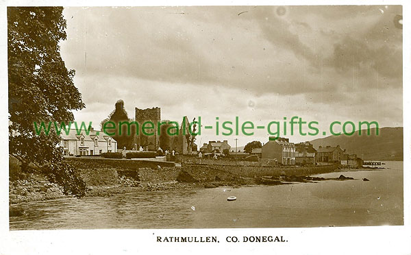 Donegal - Rathmullen - Town view from Harbour