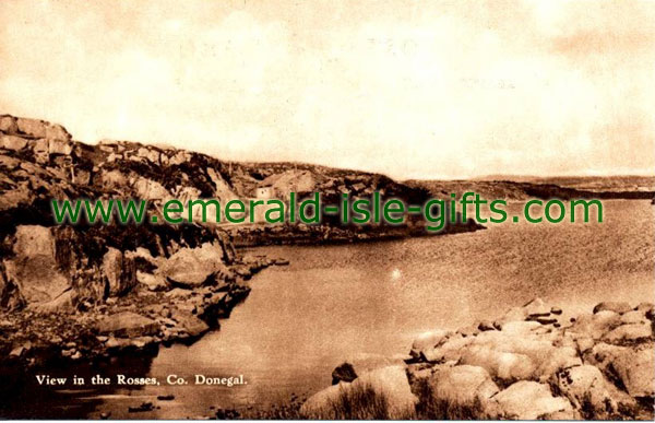 Donegal - Rosses - old photo print