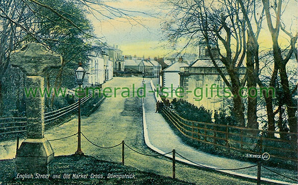 Down - Downpatrick - Old Market Cross & English Street