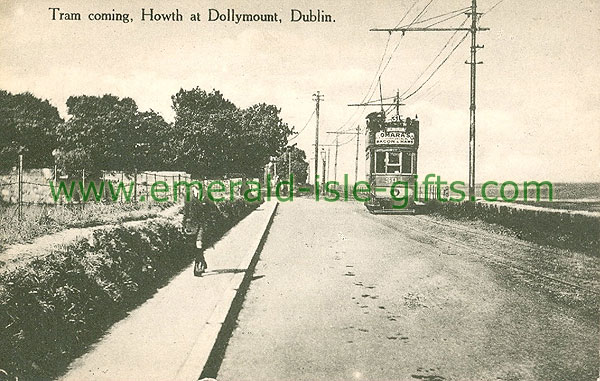 Dublin North - Dollymount - Train Coming, Howth at Dollymount