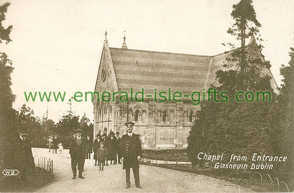 Dublin North - Glasnevin - Chapel from Entrance, Glasnevin