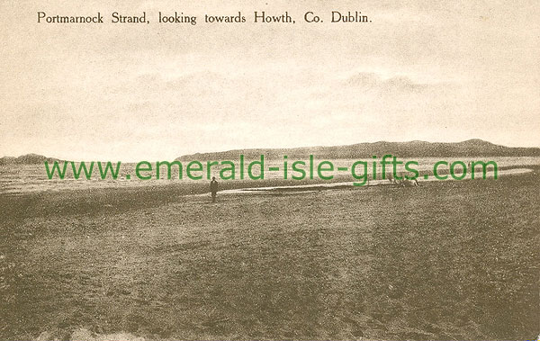 Dublin North - Portmarnock - Portmarnock Strand looking towards Howth