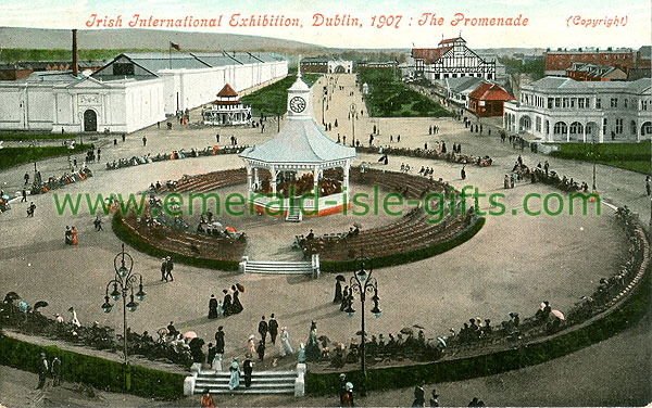 Dublin Sth - Ballsbridge - Irish International Exhibition, RDS, The Promenade