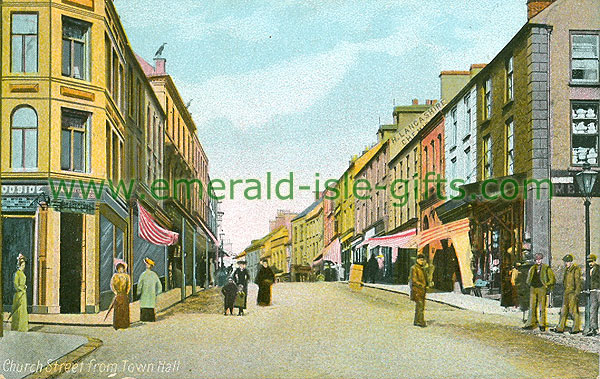 Dublin Sth - Dun Laoghaire - Church Street from Town Hall