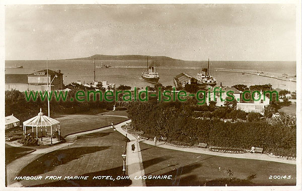 Dublin South - Dun Laoghaire - Harbour from Marine Hotel