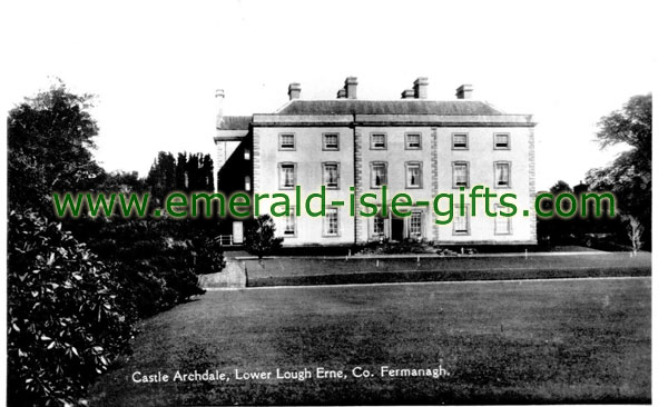 Fermanagh - Castle Archdale - old photo