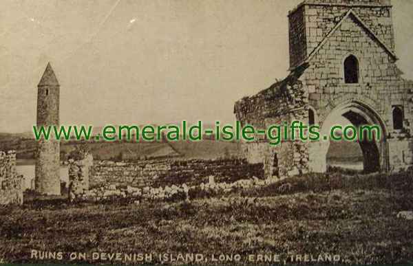 Fermanagh - Devinish Island - Ruins