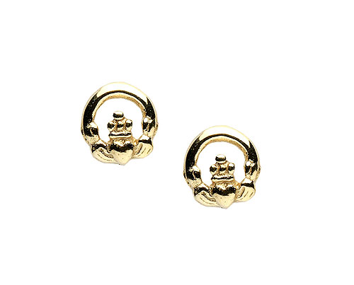 14K Gold Small Stud Earrings