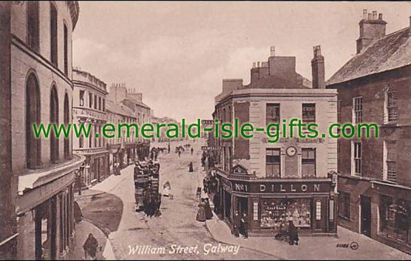 Galway Town - William St - early 20th C