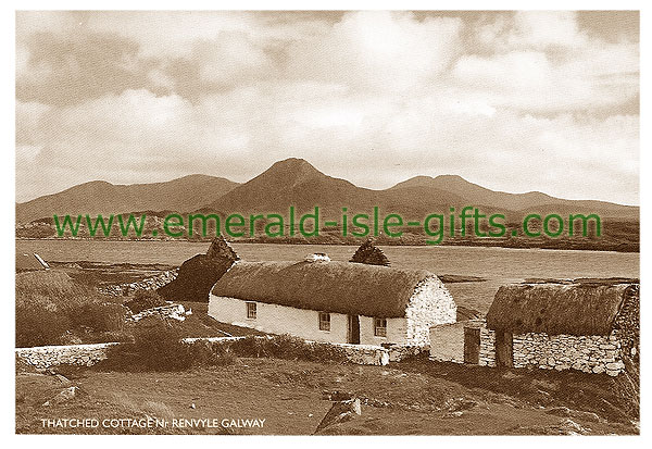 A traditional Irish Thatched Cottage in Renvyle