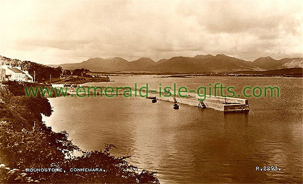 Galway - Roundstone - sepia style