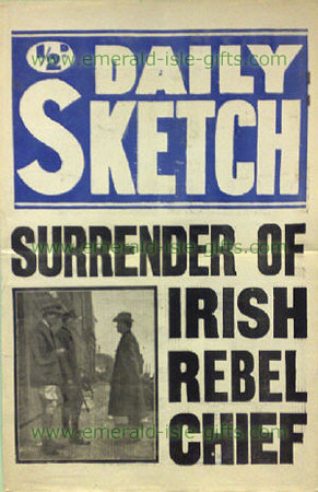 Daily Sketch - Surrender of Padraig Pearse