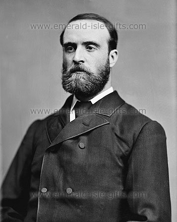 Charles Stuart Parnell b/w photo